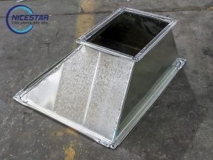 Chân rẽ ống gió vuông