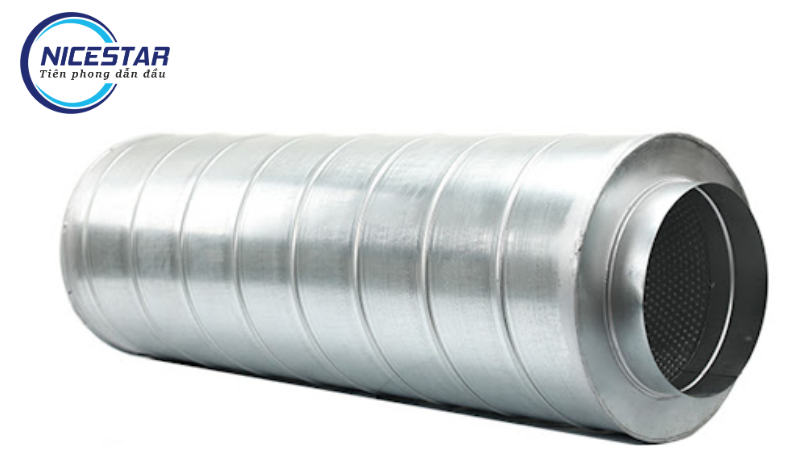 ống gió tròn tiêu âm, ống gió tiêu âm