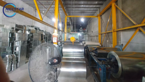 Quy trình sản xuất ống gió