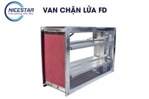 Van chặn lửa ống gió FD